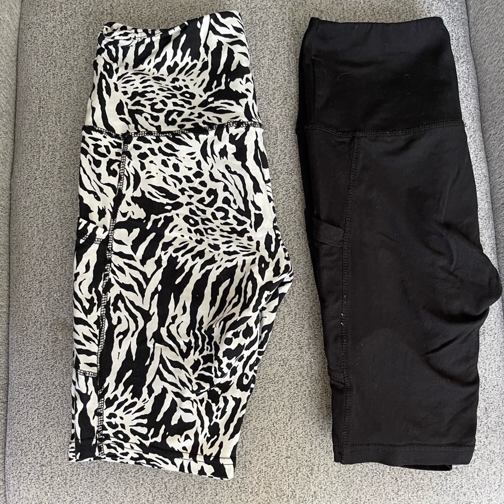Biker shorts! Set of 2